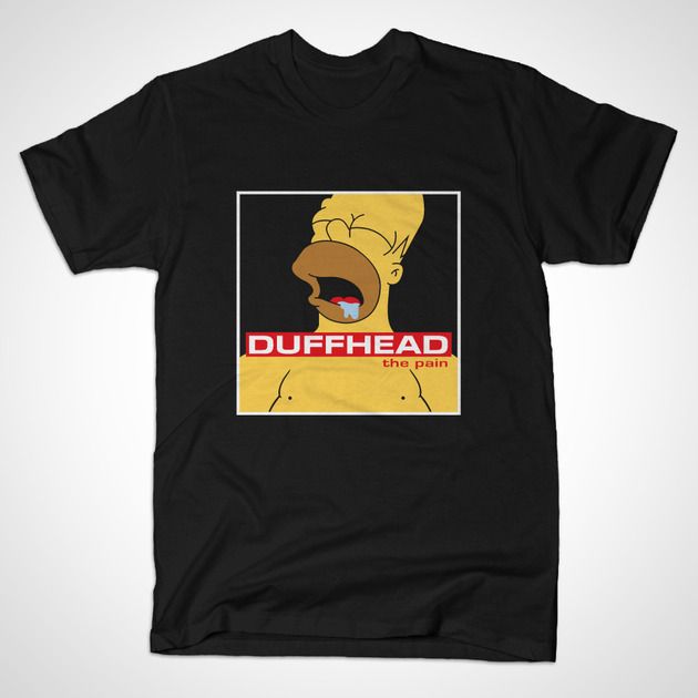 DUFFHEAD - Homer Simpson T-Shirt - The Shirt List