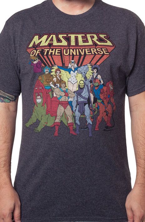 Characters Masters of the Universe T-Shirt - The Shirt List