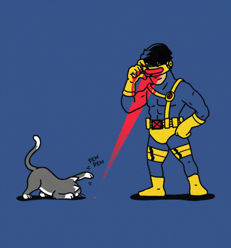 cyclops cat gif