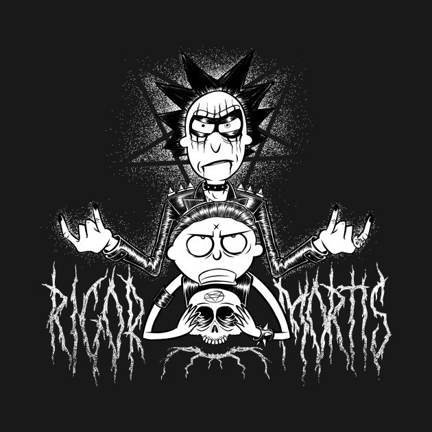 Rigor & Mortis in Dimension 666 T-Shirt - The Shirt List