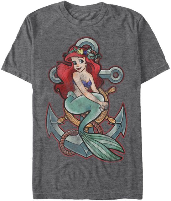 Anchor - The Little Mermaid T-Shirt - The Shirt List