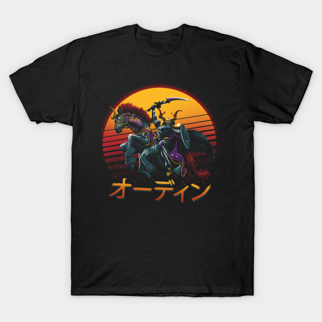 Rad Odin - Final Fantasy T-Shirt by VP021 - The Shirt List