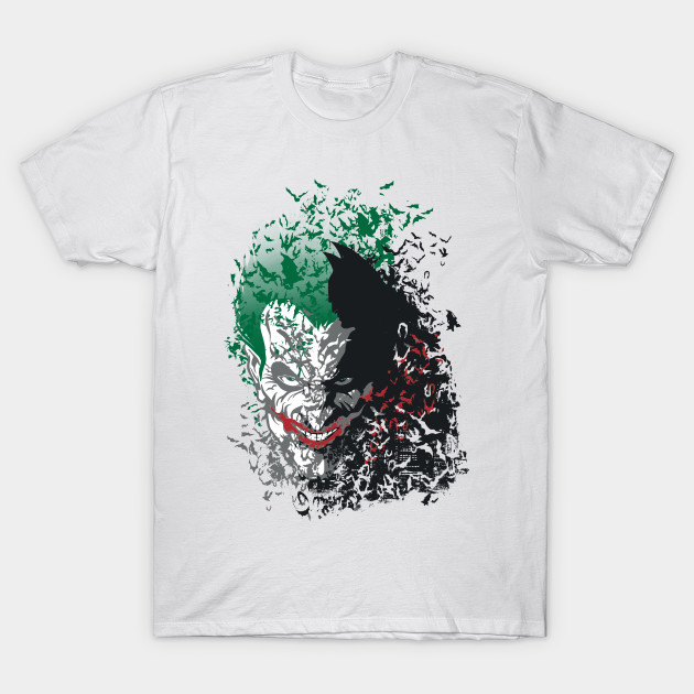 Arkham Bats - DC - Comics T-Shirt List Shirt The Joker