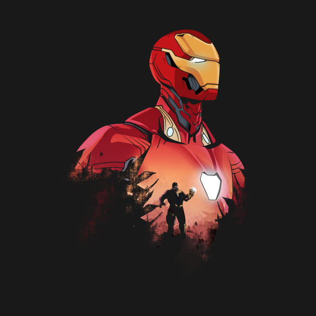 I R O N Comics M - A List T-Shirt Marvel N Iron - Man The Shirt 