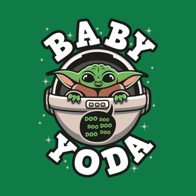 Baby Alien Doo Doo Doo (trace) T-Shirt - The Shirt List