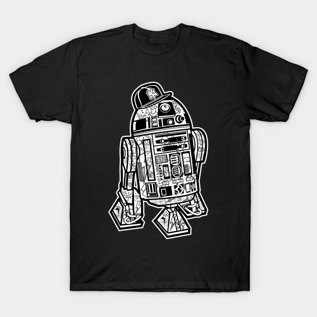 r2d2rap - Star Wars R2-D2 T-Shirt by douglasstencil - The Shirt List