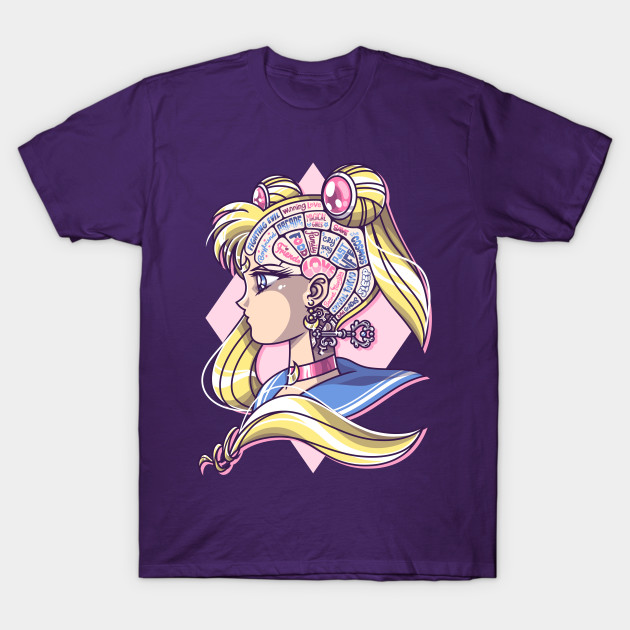 Magical Lock & Time Key III - Sailor Moon T-Shirt - The Shirt List