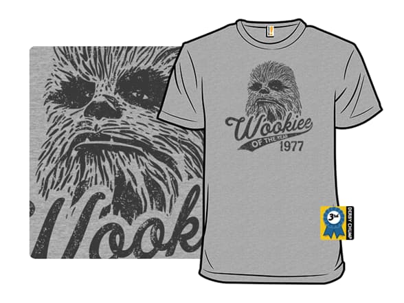 Shirt of - List Chewbacca the The Wookiee Year T-Shirt -